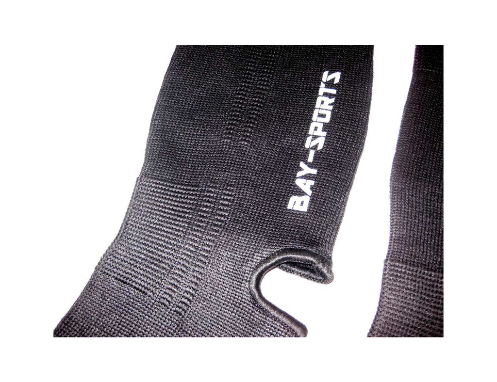 Спортни бинтове за крака, глезен, еластични, кафяви, размер S