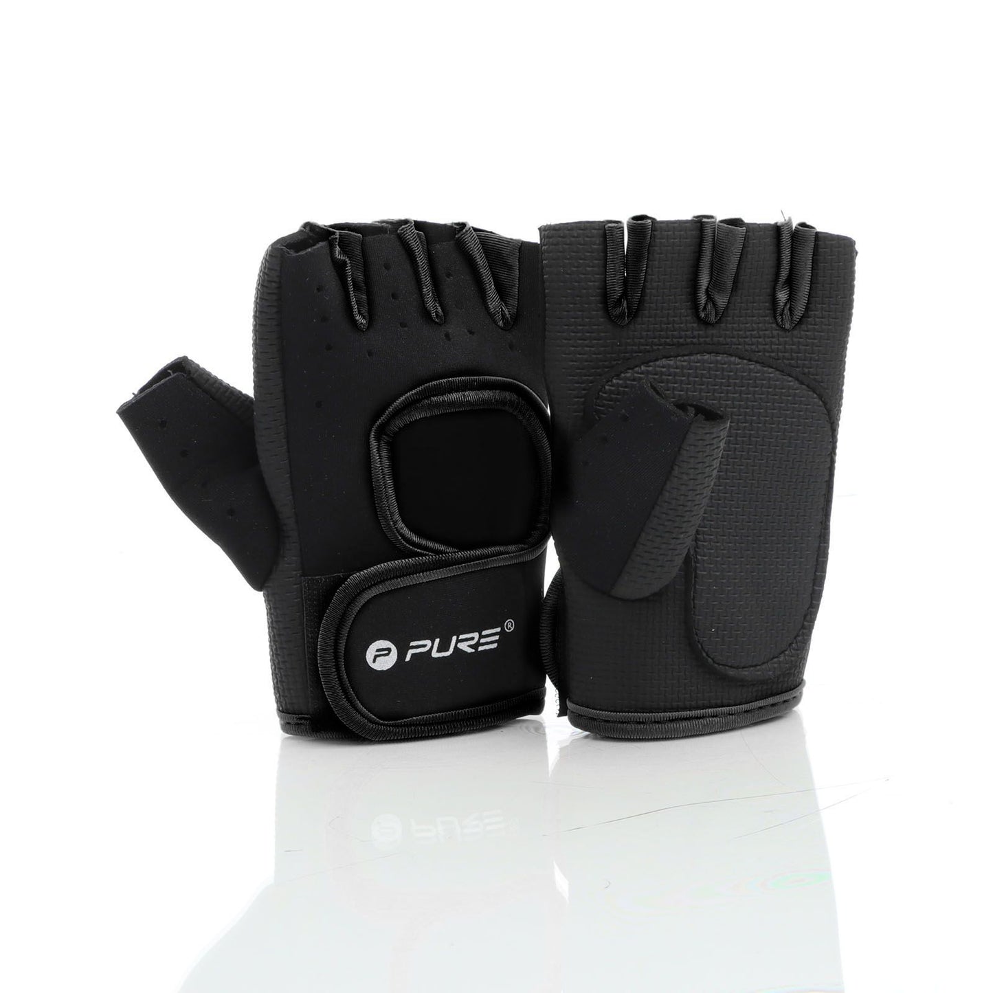 Fitness ръкавици, размер L-XL, черни, тренировъчни ръкавици за спорт, фитнес ръкавици