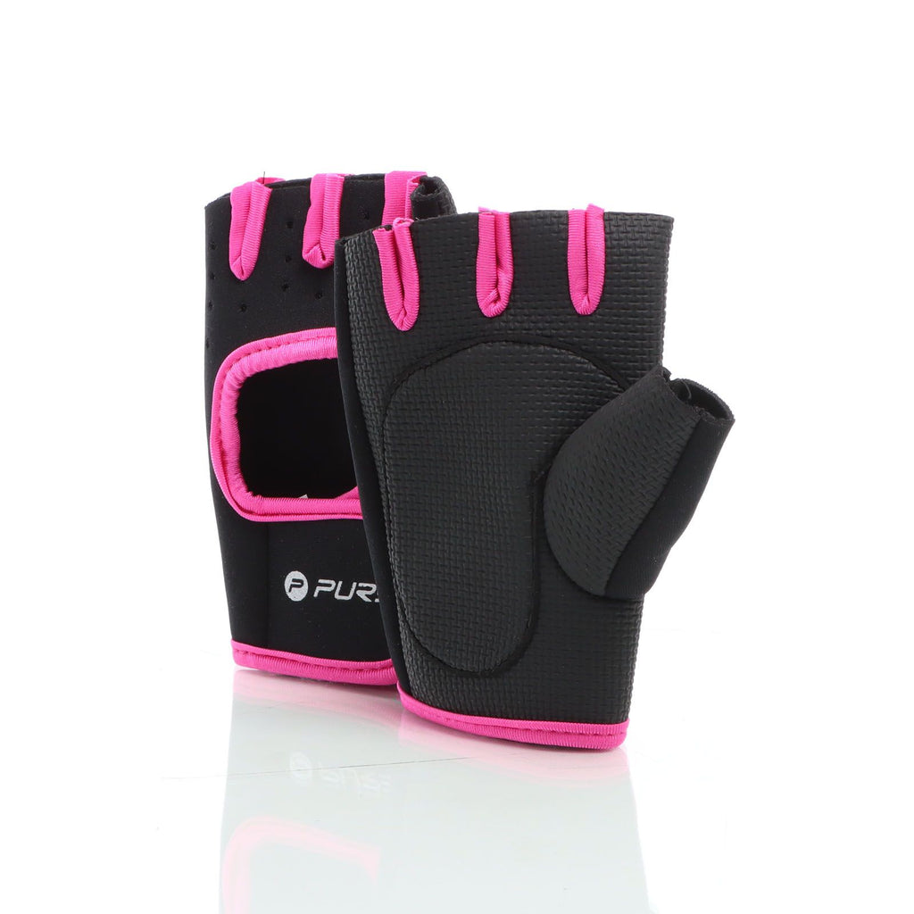 Fitness ръкавици, S-M, розови, тренировъчни ръкавици от неопрен, дамски фитнес ръкавици
