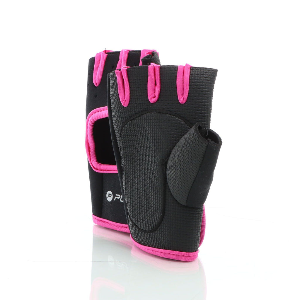 Fitness ръкавици, S-M, розови, тренировъчни ръкавици от неопрен, дамски фитнес ръкавици