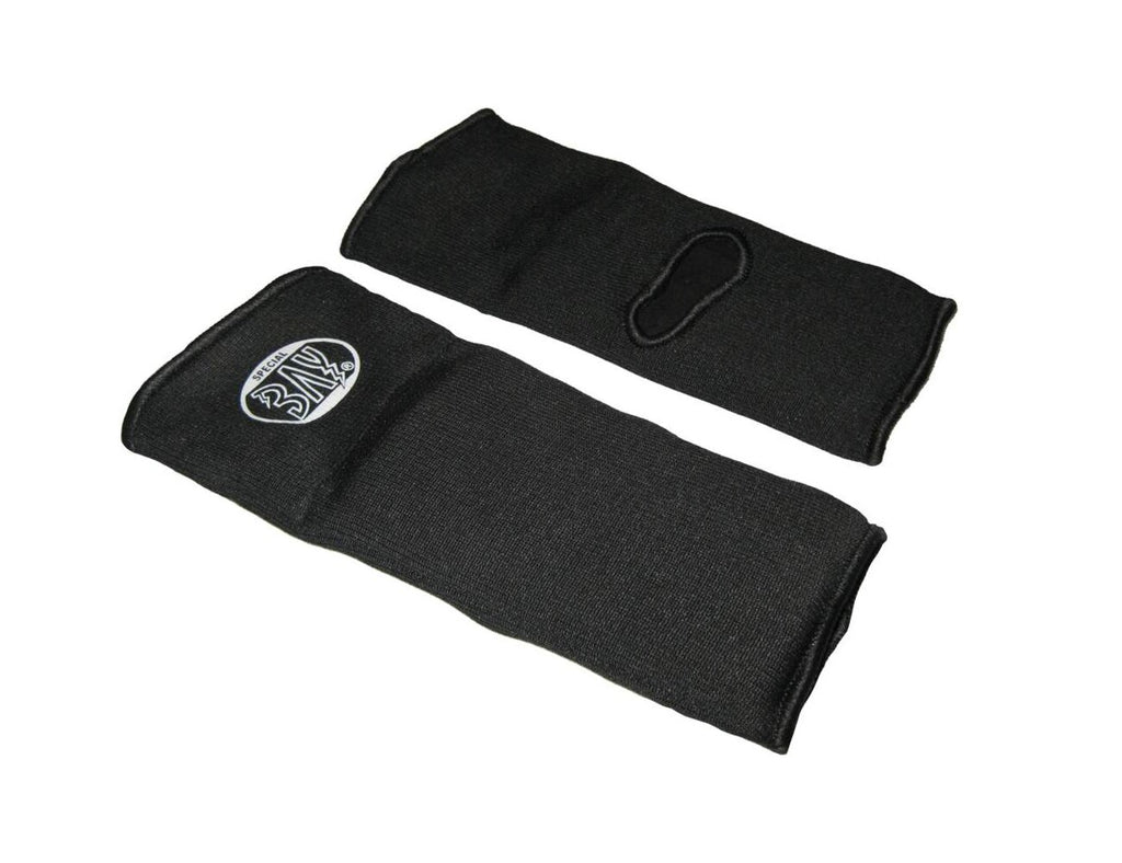 Защитни превръзки за крака, еластични, черни, размер L, XL