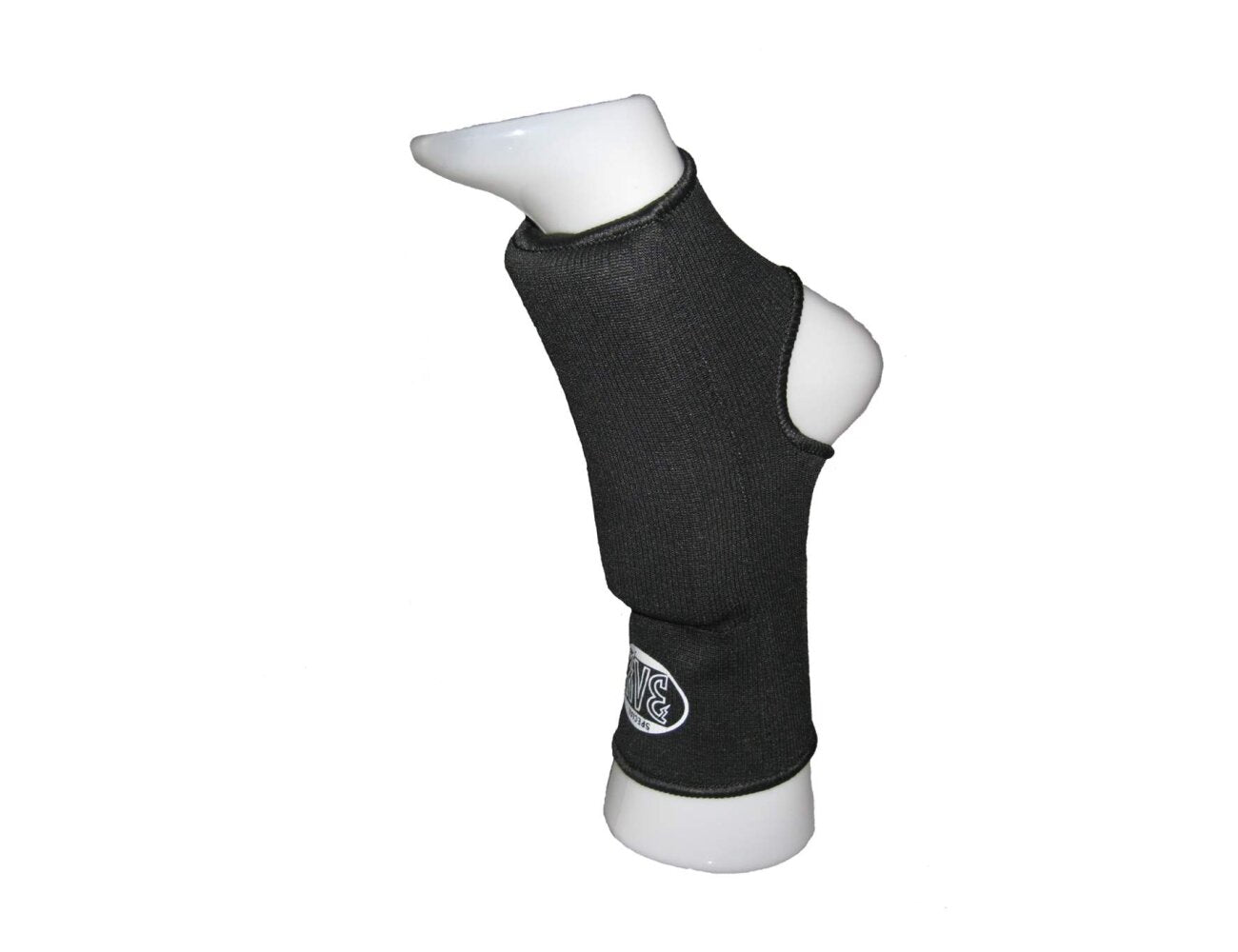 Защитни превръзки за крака, еластични, черни, размер L, XL