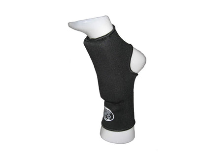 Защитни превръзки за крака, еластични, черни, размер L, XL