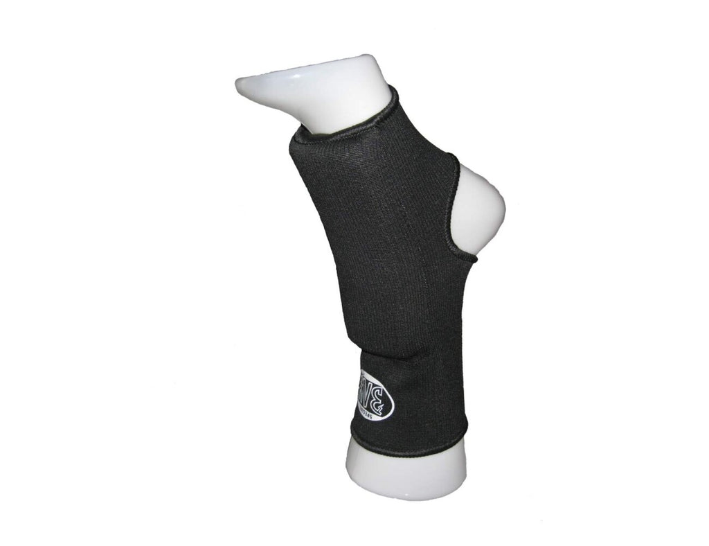 Защитни превръзки за крака, еластични, черни, размер L, XL