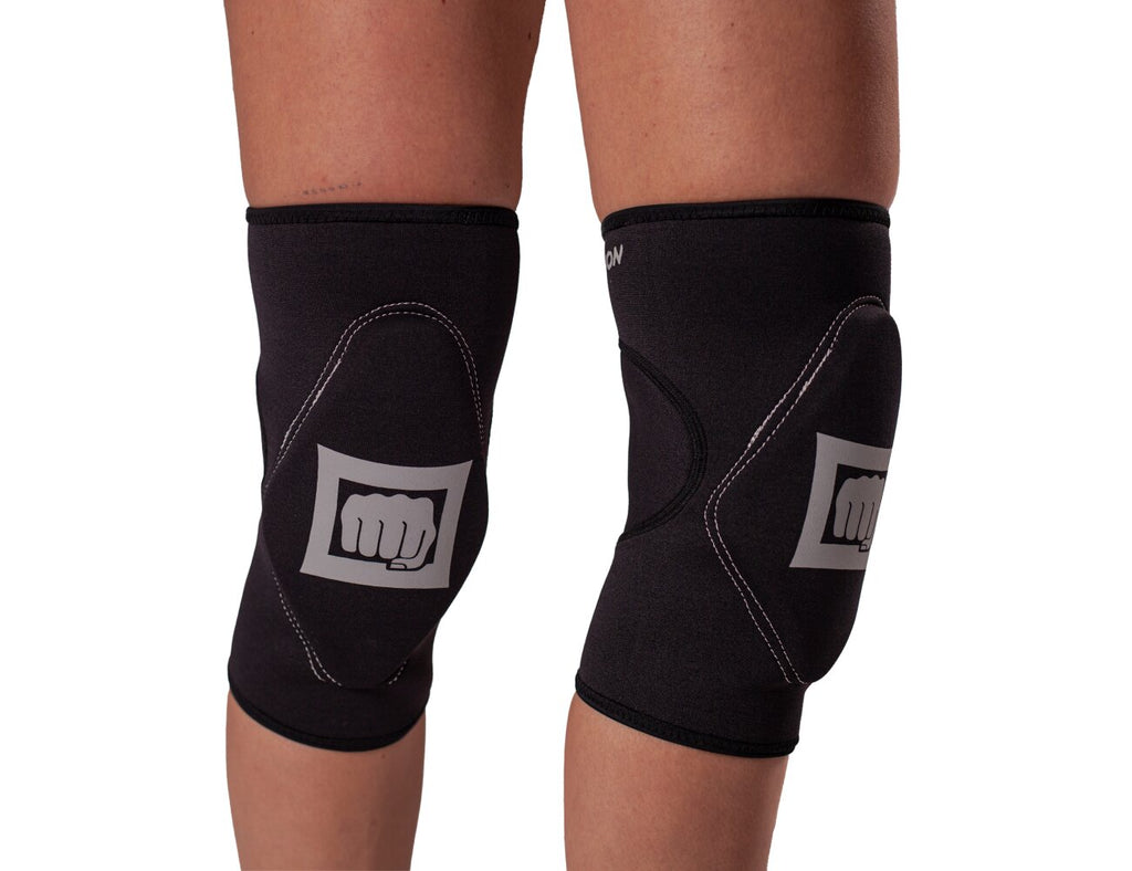 Неопренови наколенки за защита на коленете, черни, размер L, XL