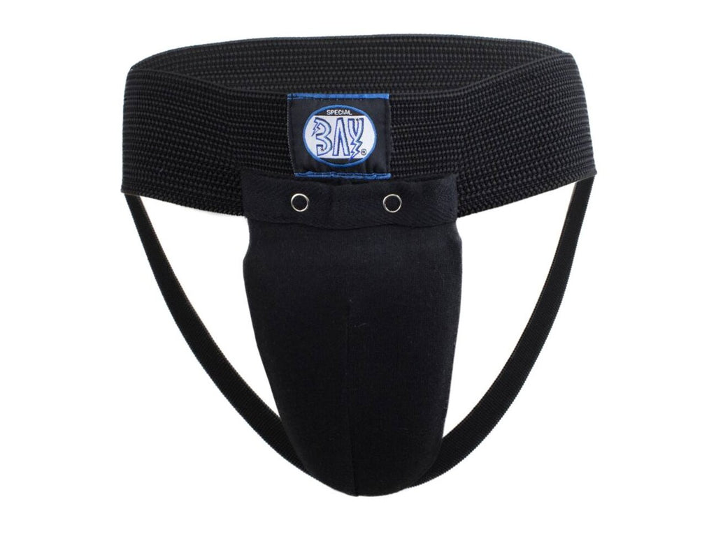 Предпазител за слабините, дамски, памук, черен, размер M