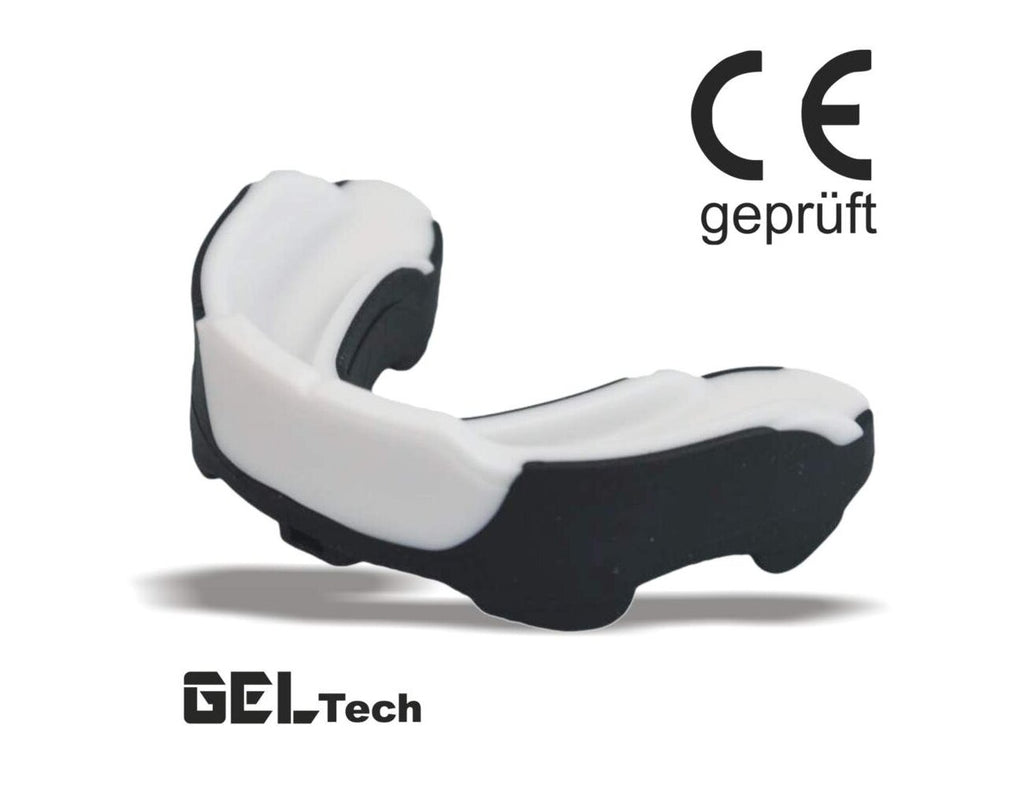 Протектор за уста, черен, бял